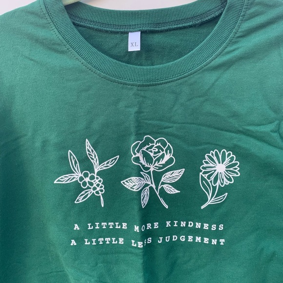 New Garden Flower Crew Sweatshirt - Picture 2 of 2